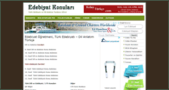 Desktop Screenshot of edebiyatkonulari.com